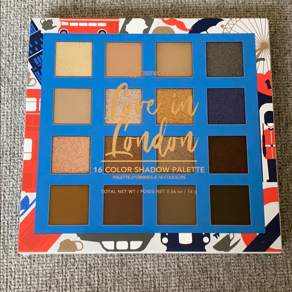 BH Cosmetics Love in London Palette